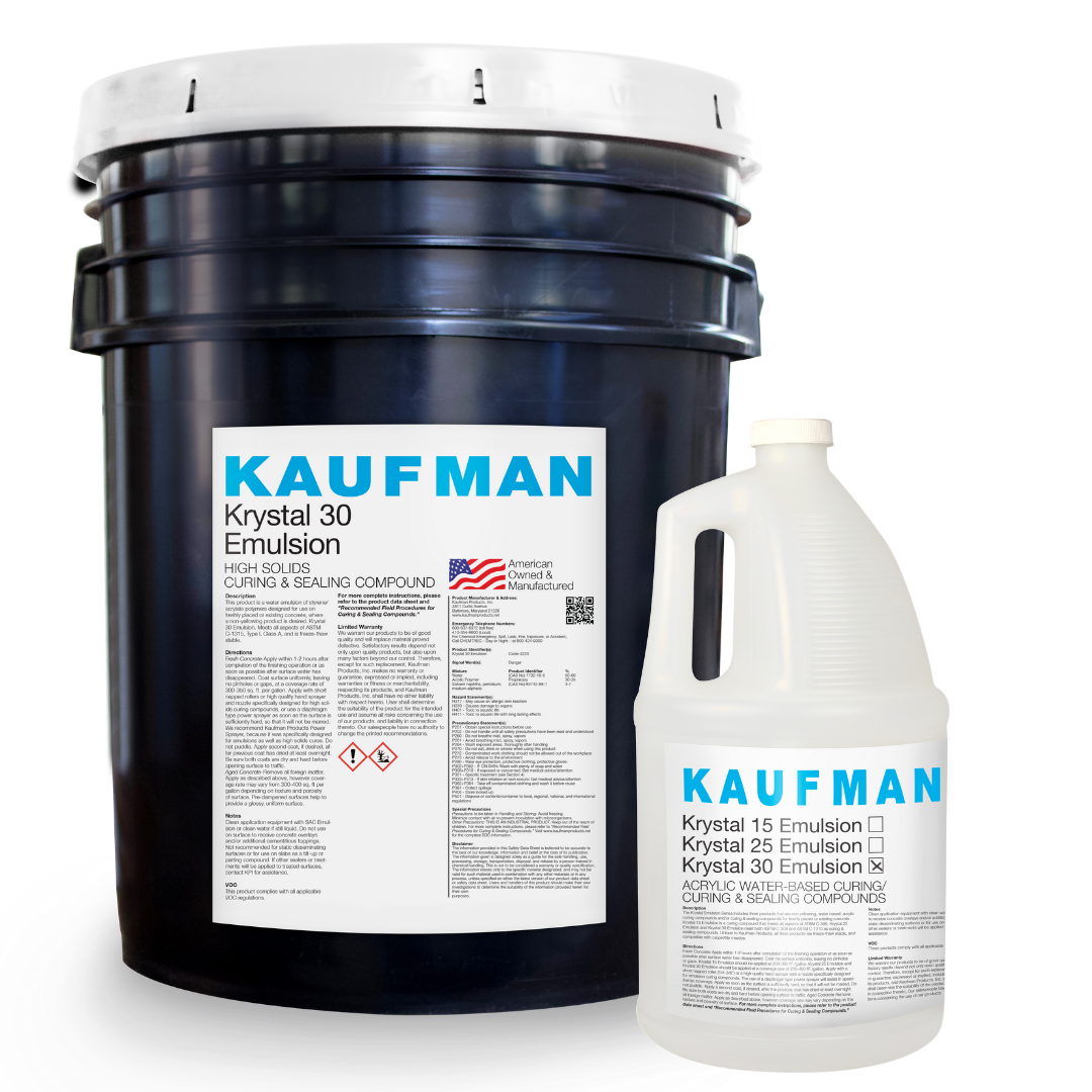 Krystal 30 Emulsion Curing / Sealing Compound