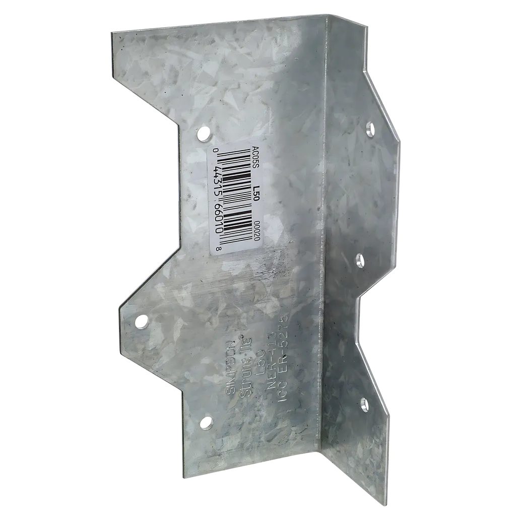 5 In. 16-Gauge Zmax® Galvanized Reinforcing L Angle (Pack Of 100)-L50Z-SP9306-9902