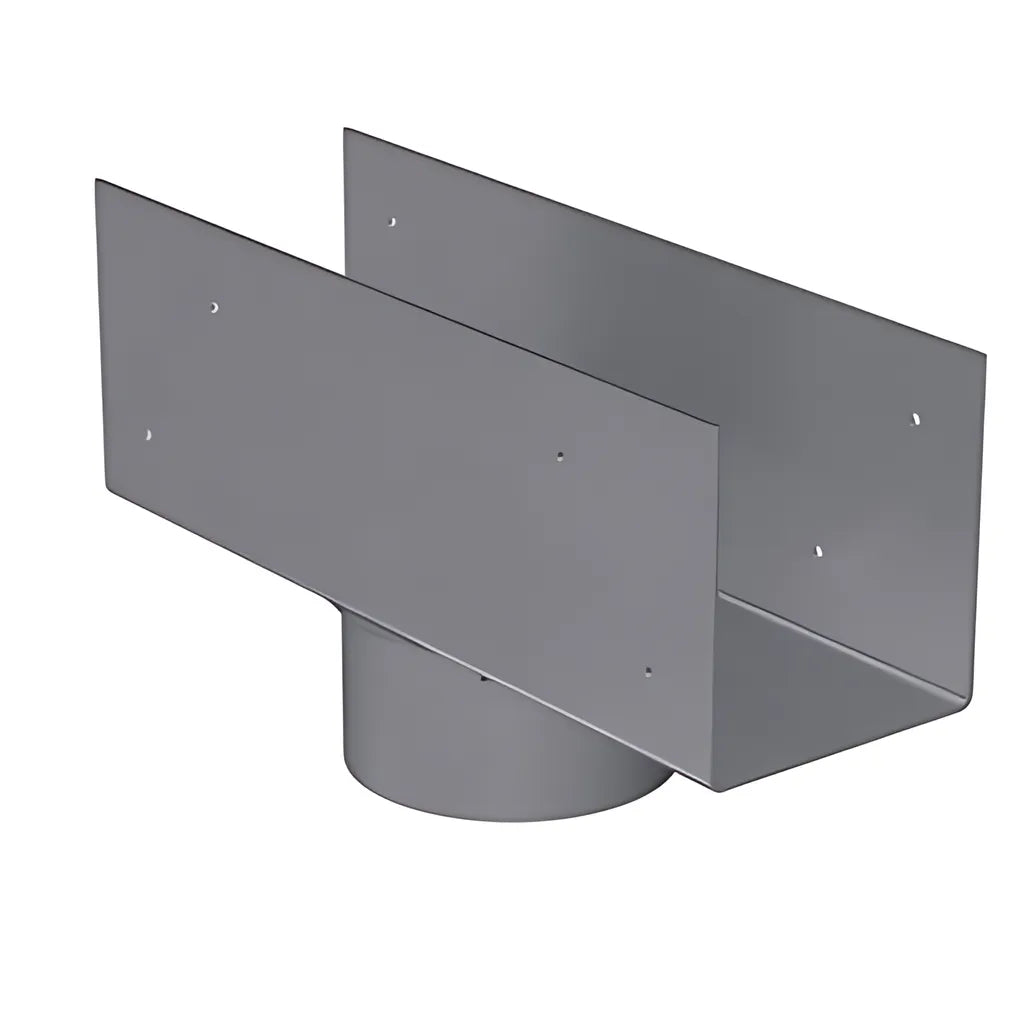 LCC 6-1/8 in. Column Cap for 3-1/2 in. Outside Diameter Lally Column ...