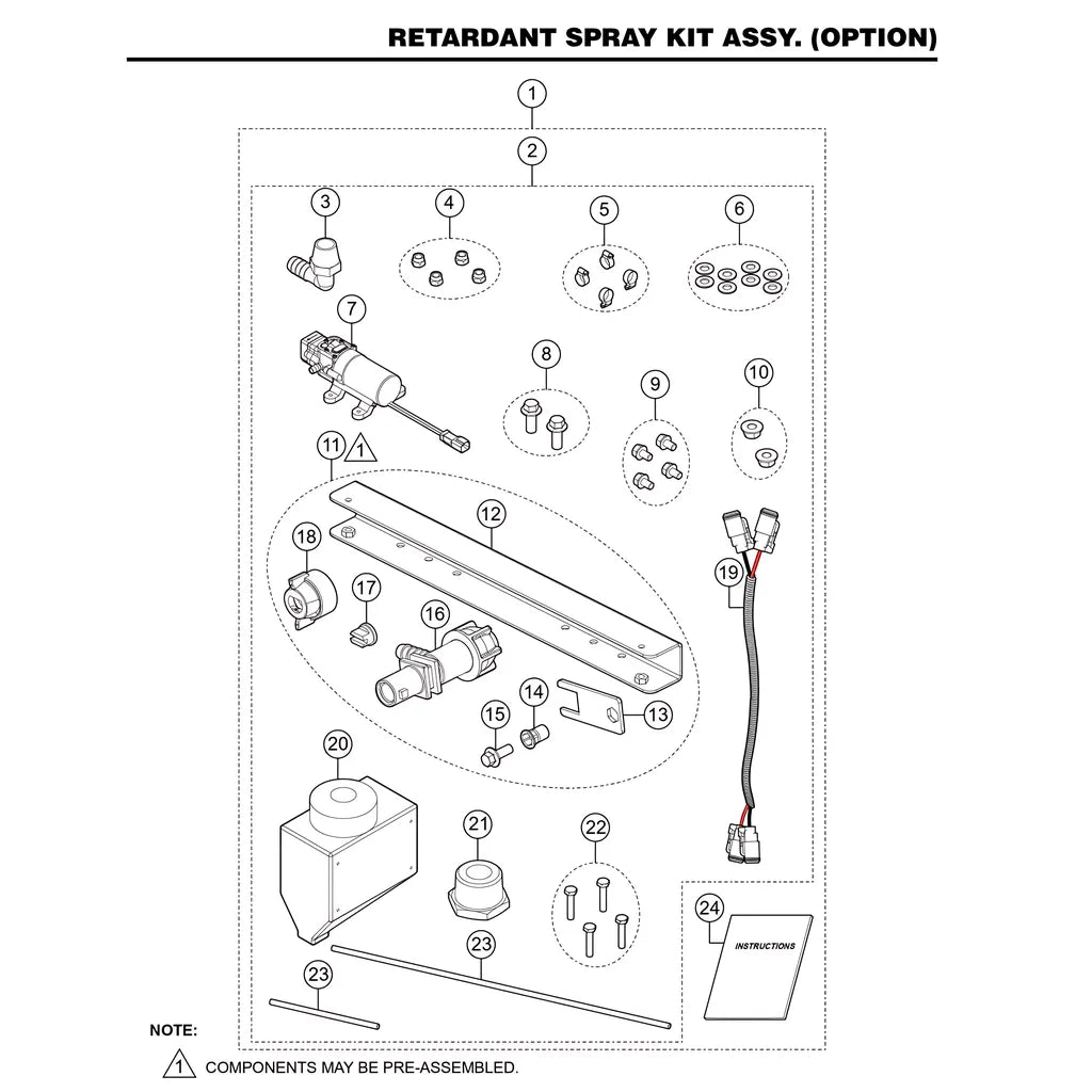 LD6 COMPLETE SPRAY KIT