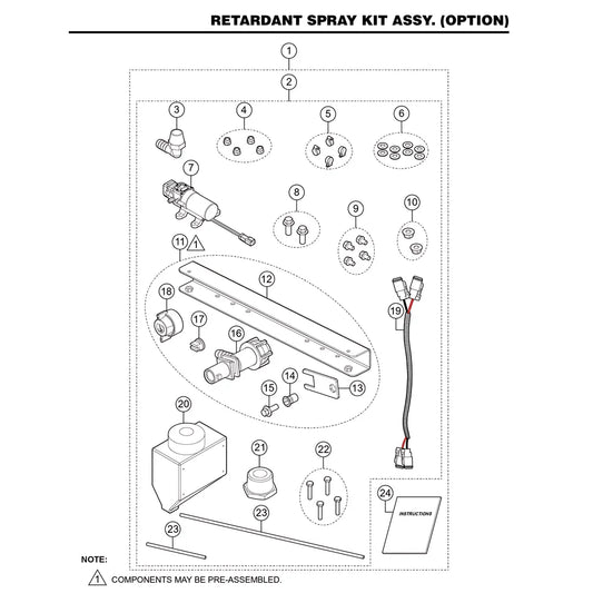 LD6 COMPLETE SPRAY KIT