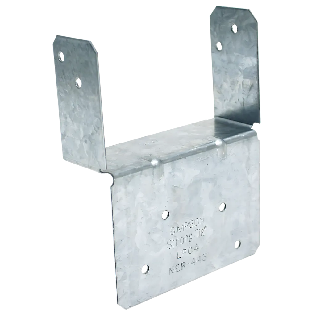 Lpc Zmax® Galvanized Adjustable Post Cap For 4X (Pack Of 40)-LPC4Z-SP2523-2764