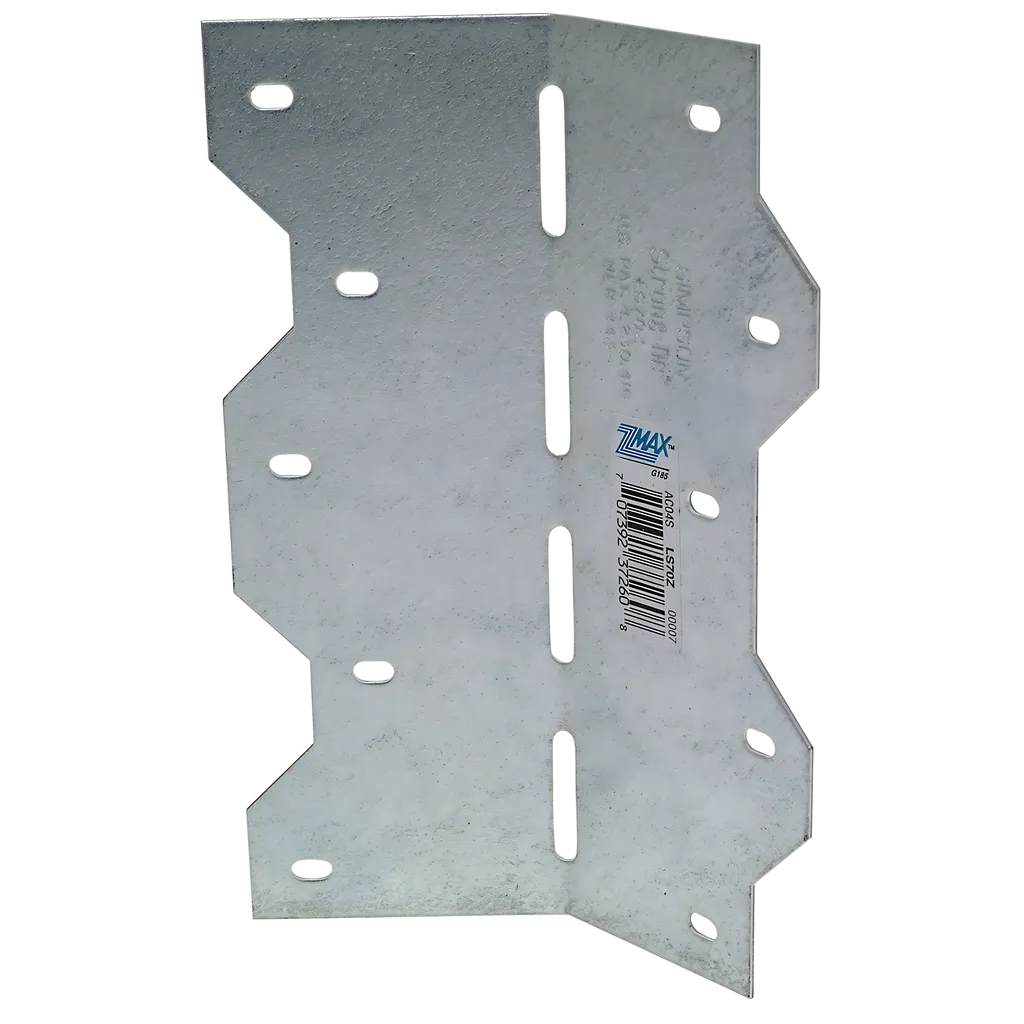 Ls 6-3/8 In. 18-Gauge Zmax® Galvanized Adjustable L Angle (Pack Of 25)-LS70Z-SP4242-4574