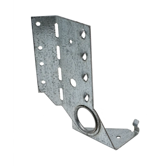 Lssj Zmax® Face-Mount Adjustable Light Slopeable/Skewable Jack Hanger For 2X6, Left (Pack Of 25)-LSSJ26LZ-SP6837-7316