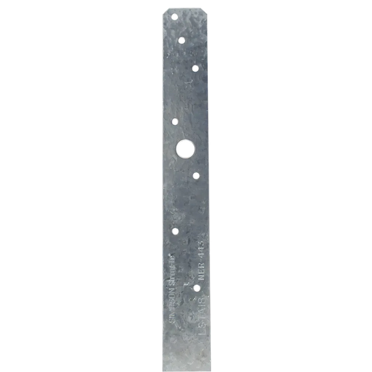 Lsta 1-1/4 In. X 18 In. 20-Gauge Galvanized Strap Tie (Pack Of 50)-LSTA18-SP7999-8528