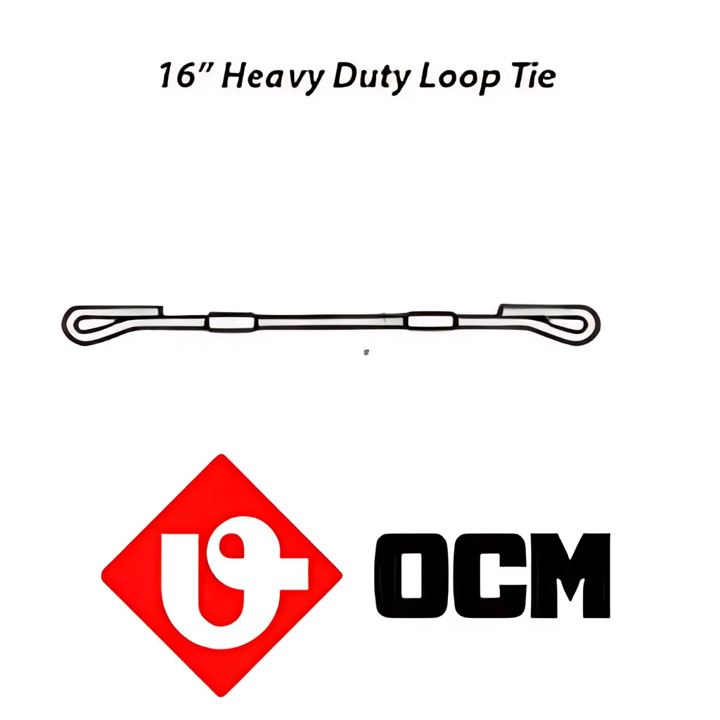 16" Heavy Duty Loop Panel Ties - 50 Per Bundle LTHD-16-16