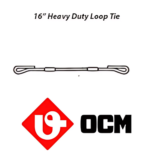 16" Heavy Duty Loop Panel Ties - 50 Per Bundle LTHD-16-16