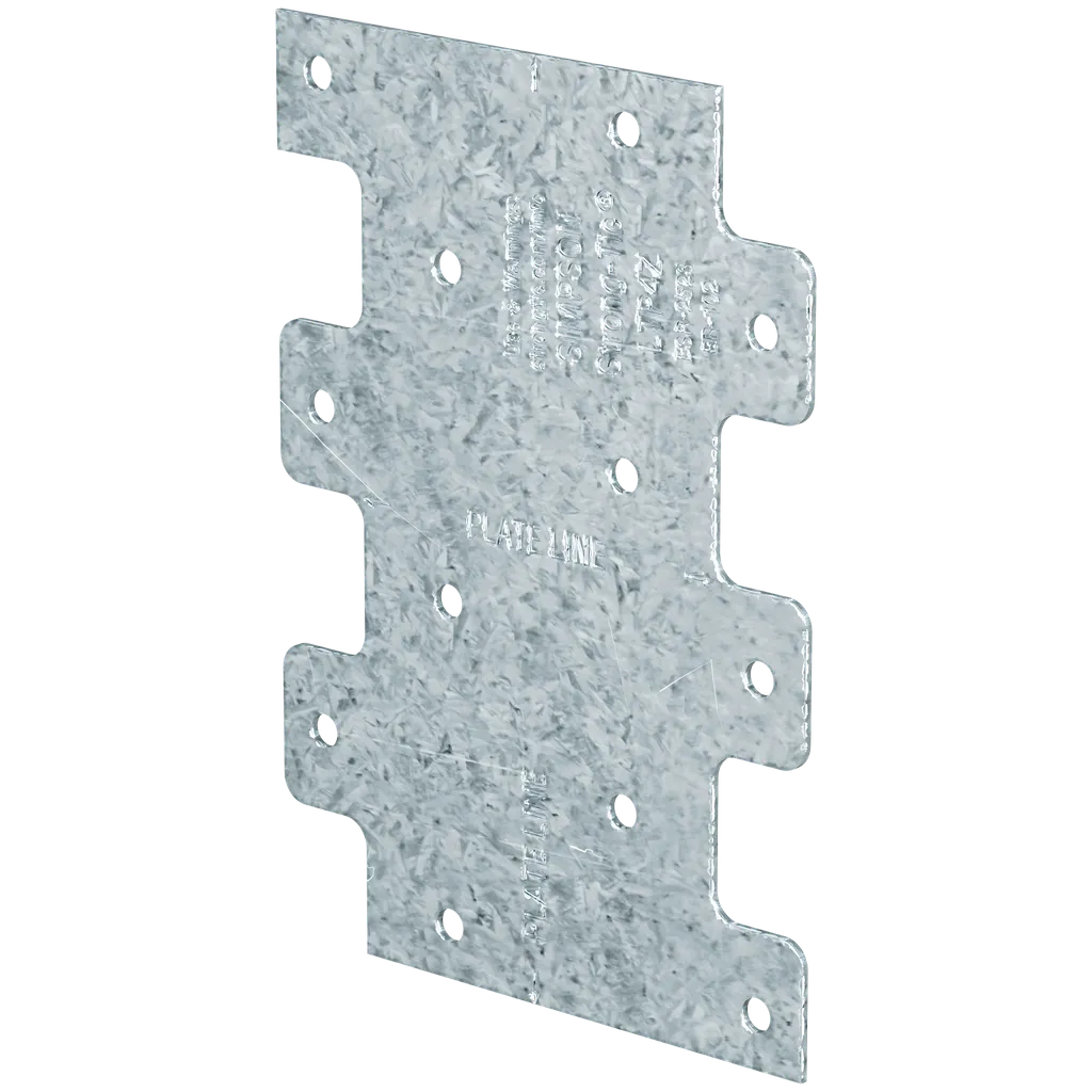 Ltp 3 In. X 4-1/4 In. Zmax® Galvanized Lateral Tie Plate (Pack Of 200)-LTP4Z-SP429-548