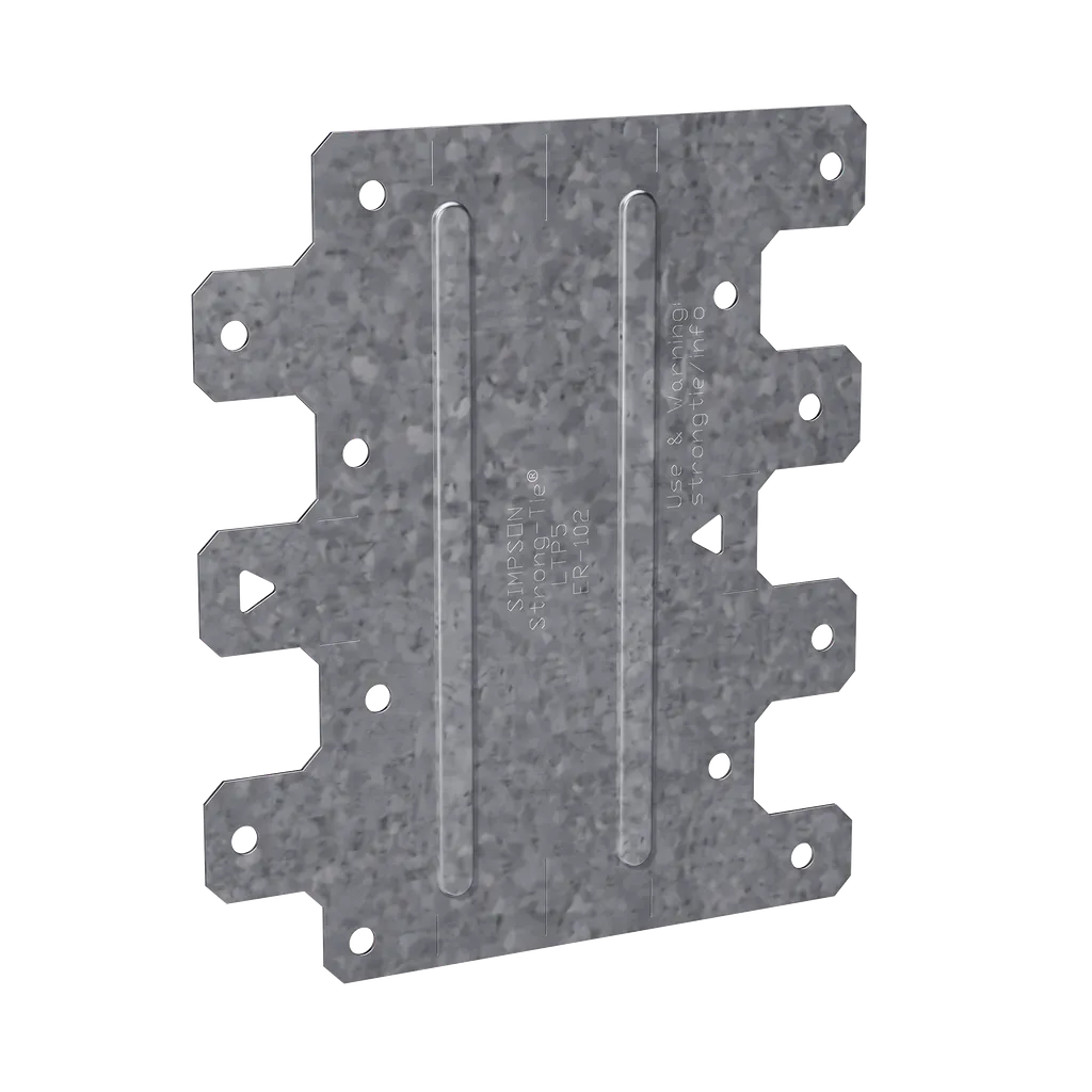 Ltp 4-1/2 In. X 5-1/8 In. Galvanized Lateral Tie Plate (Pack Of 100)-LTP5-SP6349-6792