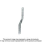 Lts 12 In. 18-Gauge Stainless-Steel Twist Strap (Pack Of 100)-LTS12SS-SP1848-2048