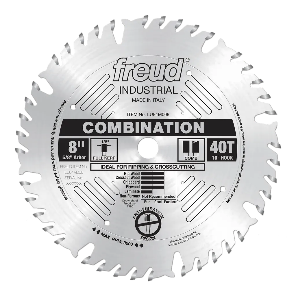 8" Combination Blade-LU84M008-3451