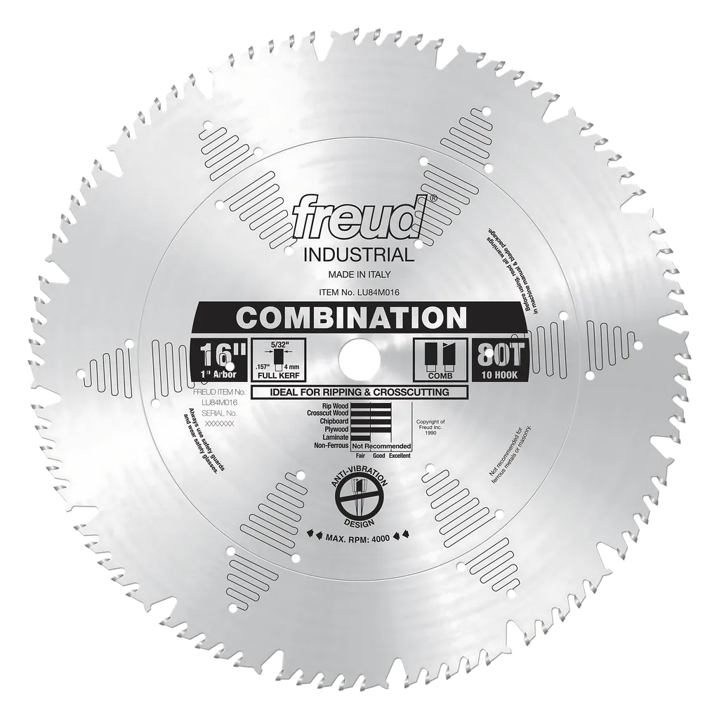 16" Combination Blade-LU84M016-3454