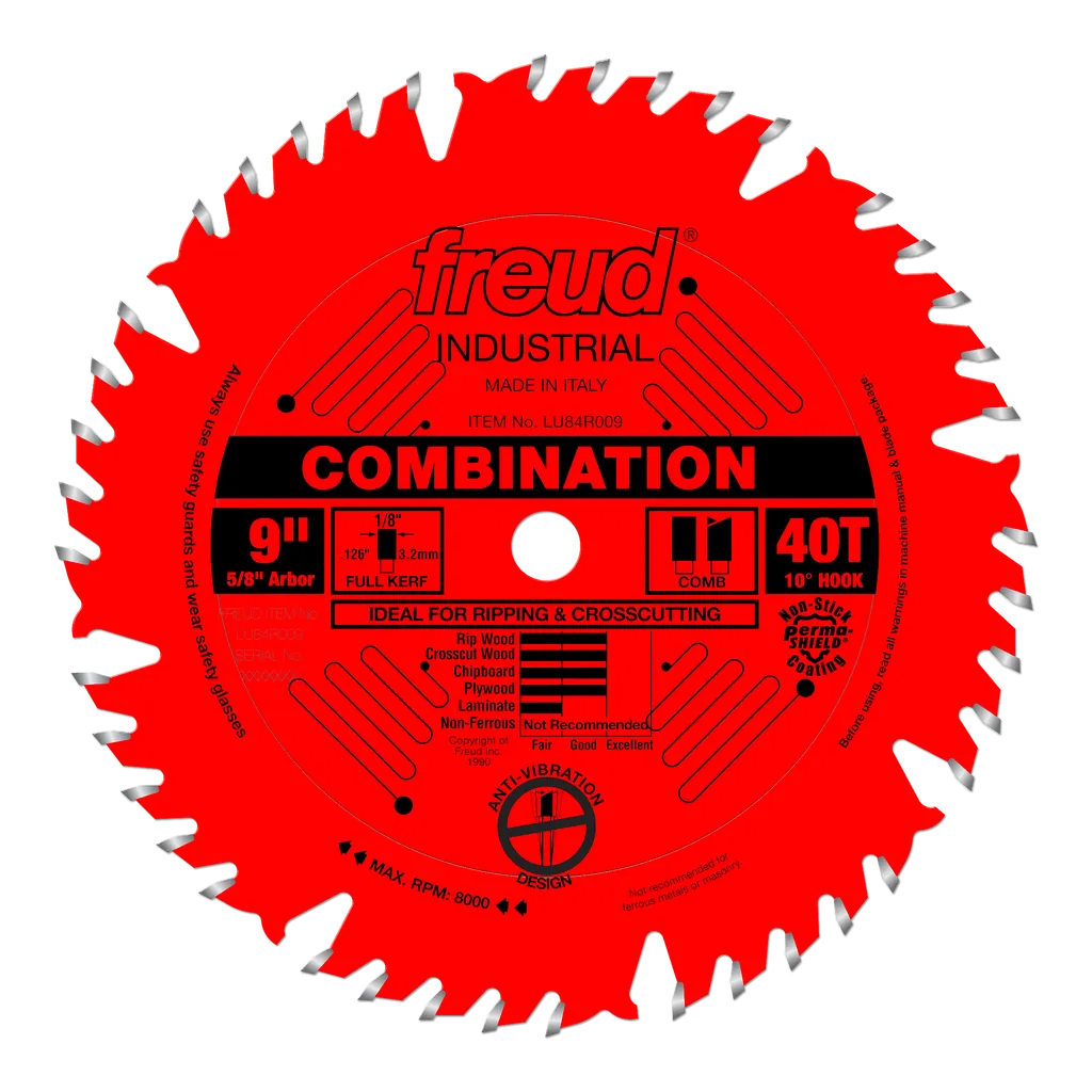 9" Combination Blade-LU84R009-3459