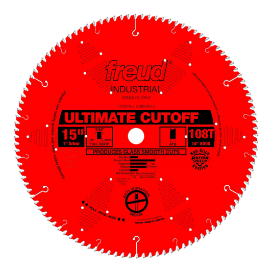 15" Ultimate High Production Cut-Off Saw Blade-LU85R015-3468