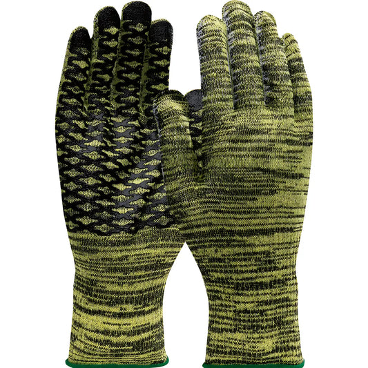 Kut Gard M13Kft-Rt-Pw1-Xl Seamless Knit Ata Aramid / Steel Blended Glove With Sta-Cool Plating And Pvc Dot Grip - Light Weight M13KFT-RT-PW1-XL-24047