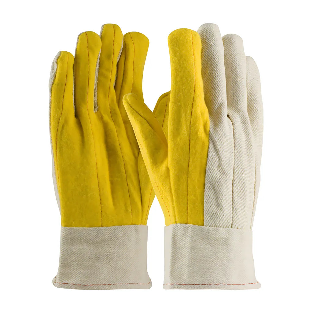 West Chester M18Bt Regular Grade Chore Glove With Double Layer Palm, Canvas Back And Nap-Out Finish - Band Top M18BT-24070