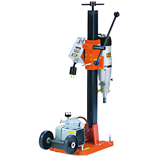 DIAMOND PRODUCTS 20 AMP CORE DRILL RIG WITH VACUUM AND MILWAUKEE MOTOR - M1C-20-MW4096-V