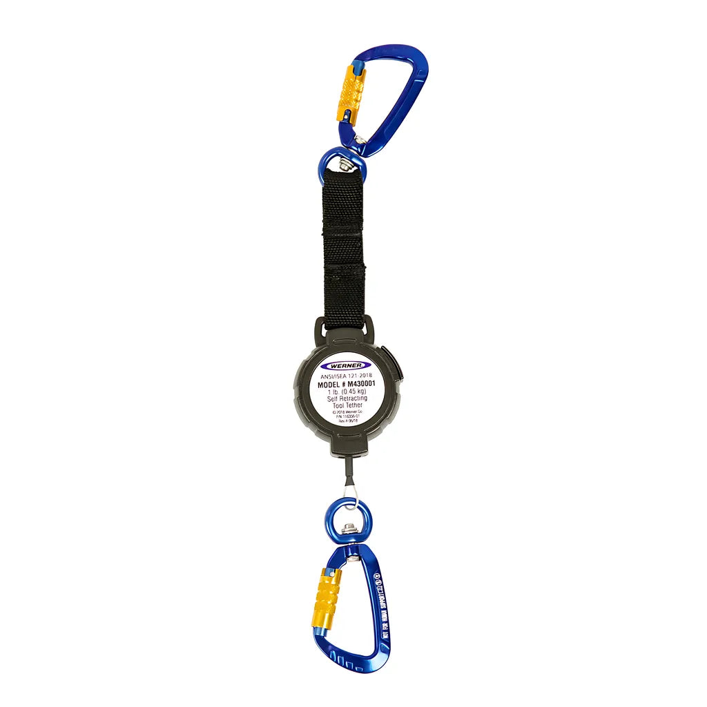 M430001 1Lb Self-Retracting Tool Tether M430001-2186