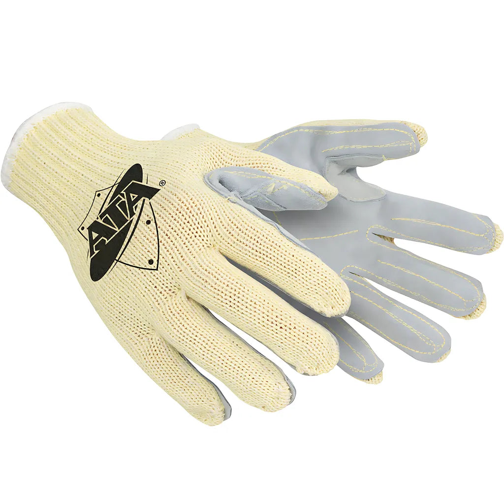 Pip Mata30-Bh-L Seamless Knit Ata Technology Blended Glove With Split Cowhide Leather Palm - Knit Wrist MATA30-BH-L-24128