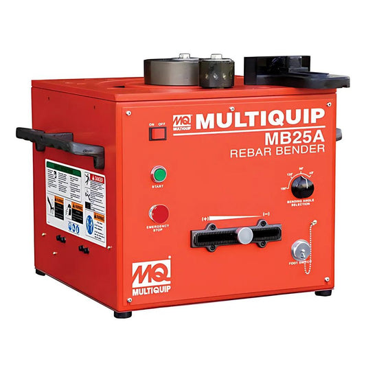 Multiquip MB25A Bench-Type Rebar Bender, 1 in Grade 60