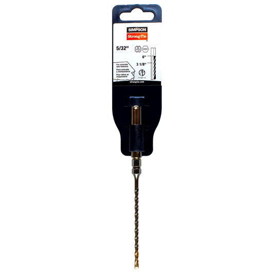 5/32 In. X 6 In. Sds-Plus® Titen® Screw Drill Bit/Driver-MDPL01506H-SP1046-1201