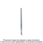 Meta 20-In. Galvanized Embedded Truss Anchor W/ Tss2 Truss Seat Snap-In (Pack Of 50)-META20-TSS2-SP4181-4510