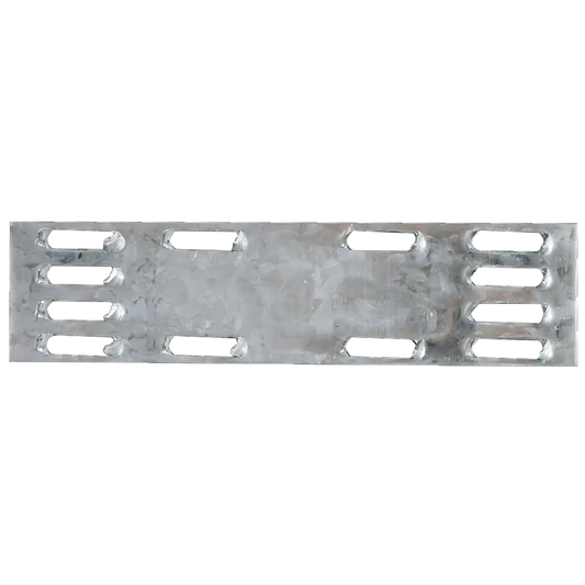 Mp 1 In. X 4 In. 20-Gauge Galvanized Mending Plate (Pack Of 25)-MP14-R-SP7081-7570