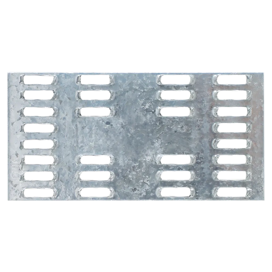 Mp 2 In. X 4 In. 20-Gauge Galvanized Mending Plate (Pack Of 100)-MP24-SP3312-3589