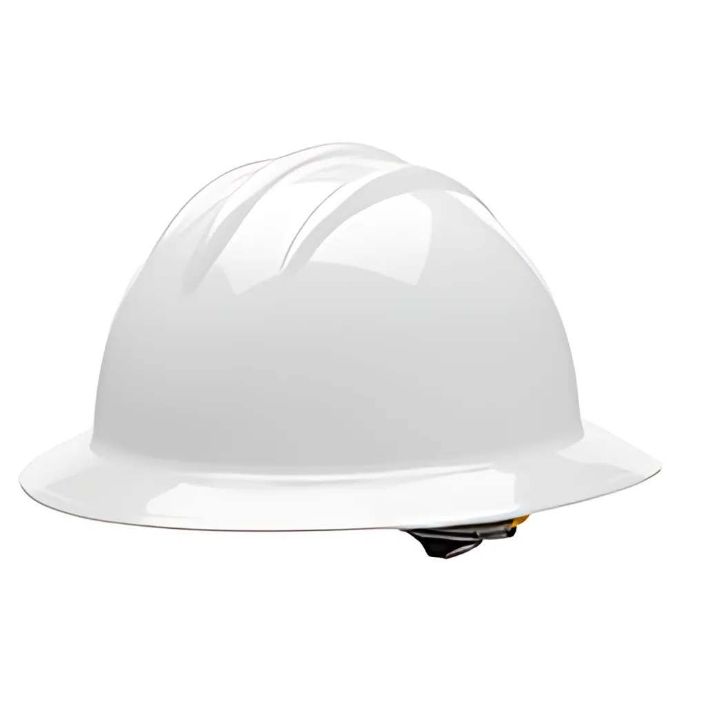 White, Full Brimmed Hard Hat MSA475369-5