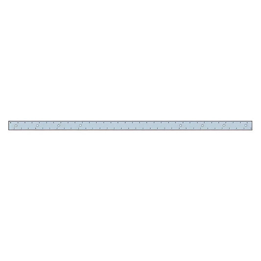 Mst 60 In. 10-Gauge Hot-Dip Galvanized Medium Strap Tie-MST60HDG-SP7382-7882