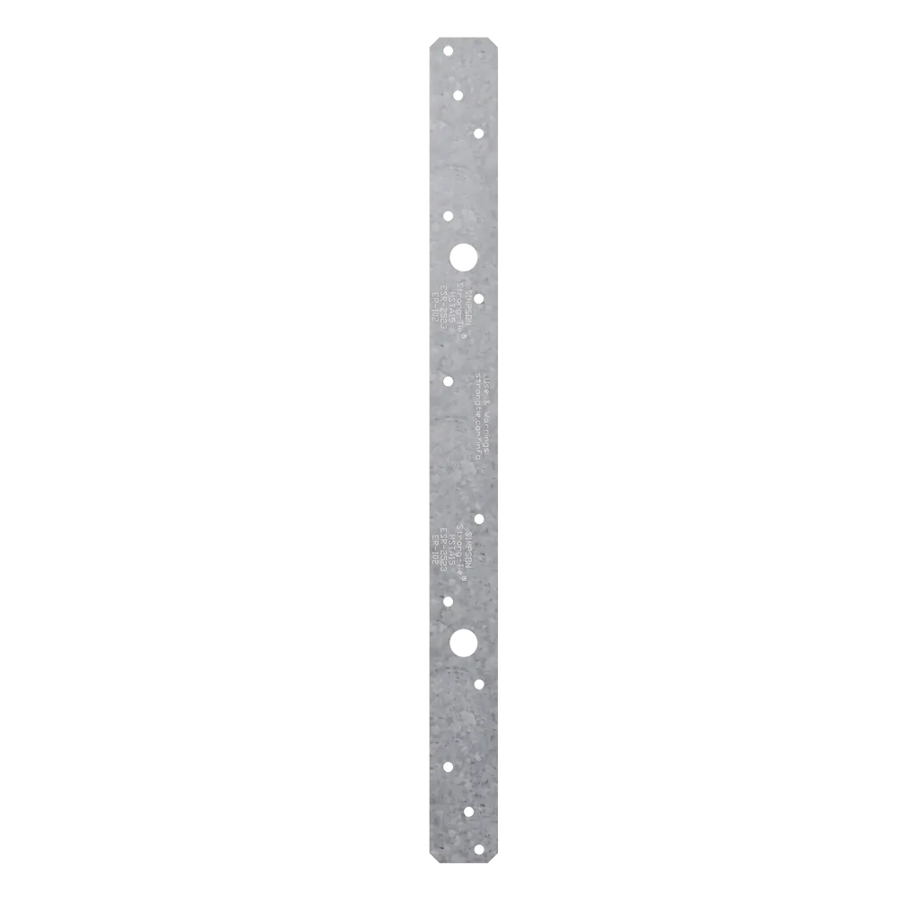 Msta 15 In. 18-Gauge Zmax® Galvanized Medium Strap Tie (Pack Of 50)-MSTA15Z-SP187-291