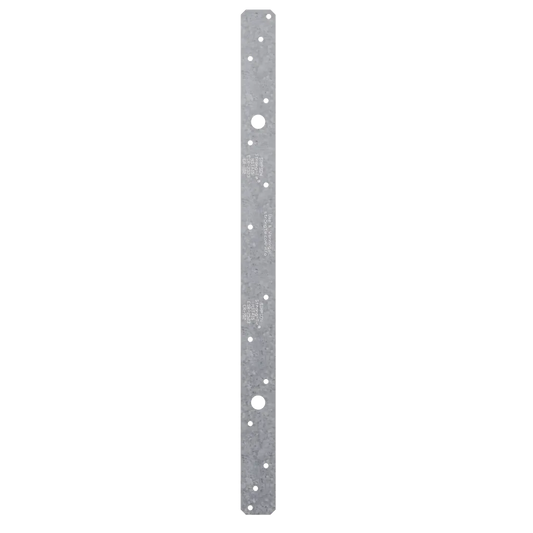 Msta 18-In. 18-Gauge Zmax® Galvanized Medium Strap Tie-MSTA18Z-SP8438-8991