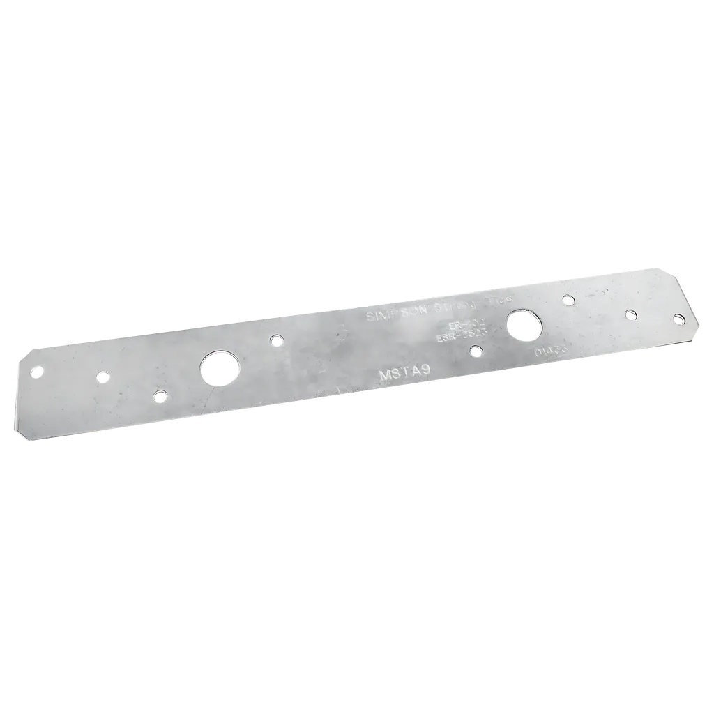 Msta 9-In. 18-Gauge Galvanized Medium Strap Tie-MSTA9-SP8391-8943