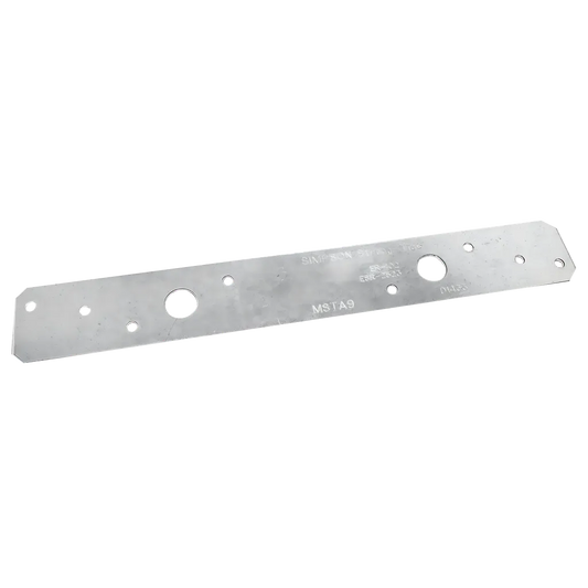 Msta 9-In. 18-Gauge Galvanized Medium Strap Tie-MSTA9-SP8391-8943