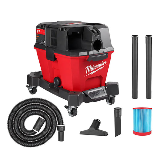 M18 Fuel 6 Gallon Wet/Dry Vacuum-Milwaukee-0910-20-9462