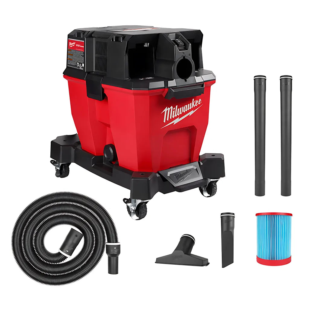 M18 Fuel 9 Gallon Dual-Battery Wet/Dry Vacuum-Milwaukee-0920-20-9490