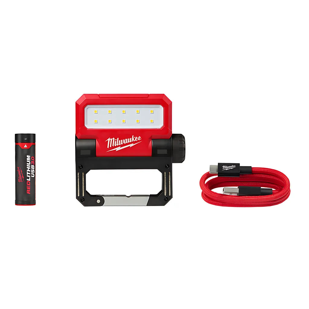 Redlithium Usb Rover Pivoting Flood Light-Milwaukee-2114-21-10466