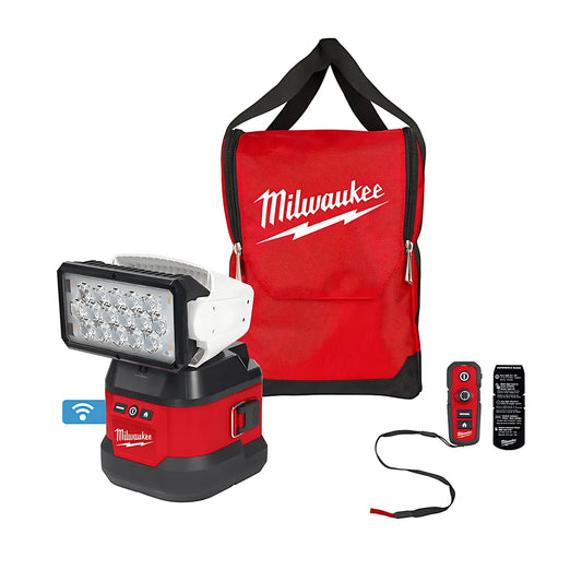 M18 Utility Remote Control Search Light W/ Portable Base-Milwaukee-2123-20-9975