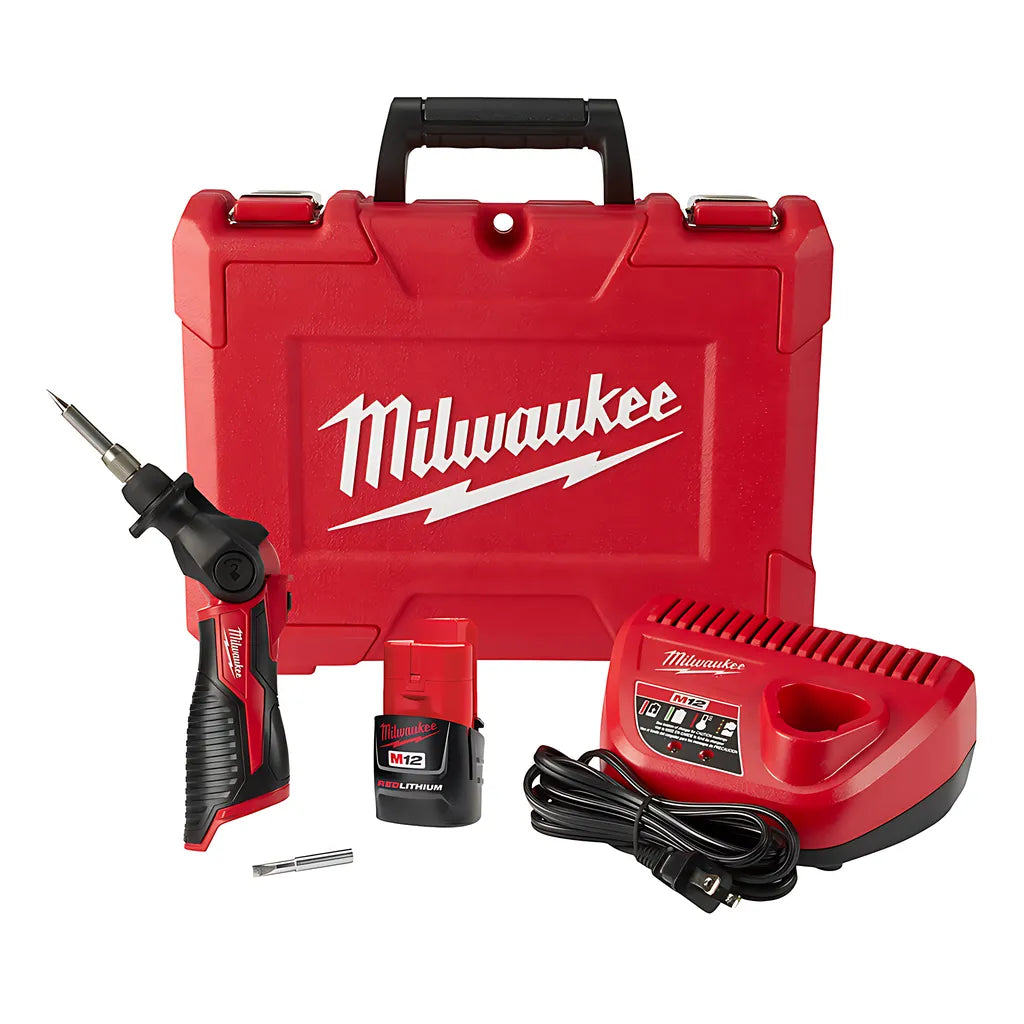 M12 Soldering Iron Kit-Milwaukee-2488-21-9198