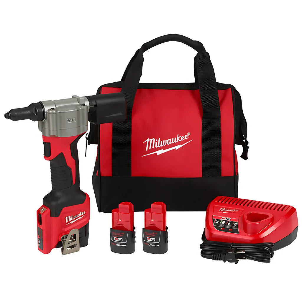 M12 Rivet Tool Kit-Milwaukee-2550-22-9190