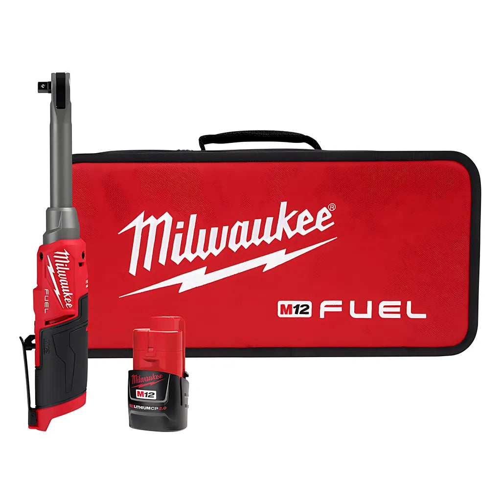 M12 Fuel 3/8" Extended Reach High Speed Ratchet Kit-Milwaukee-2569-21-8762