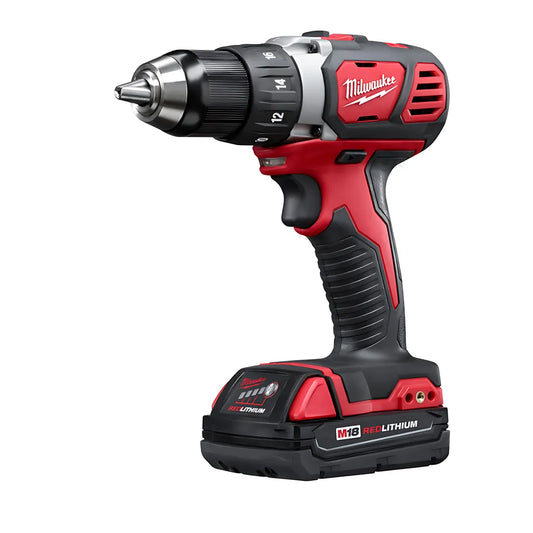 M18 Compact 1/2 In. Drill/Driver Kit-Milwaukee-2606-21CT-9779