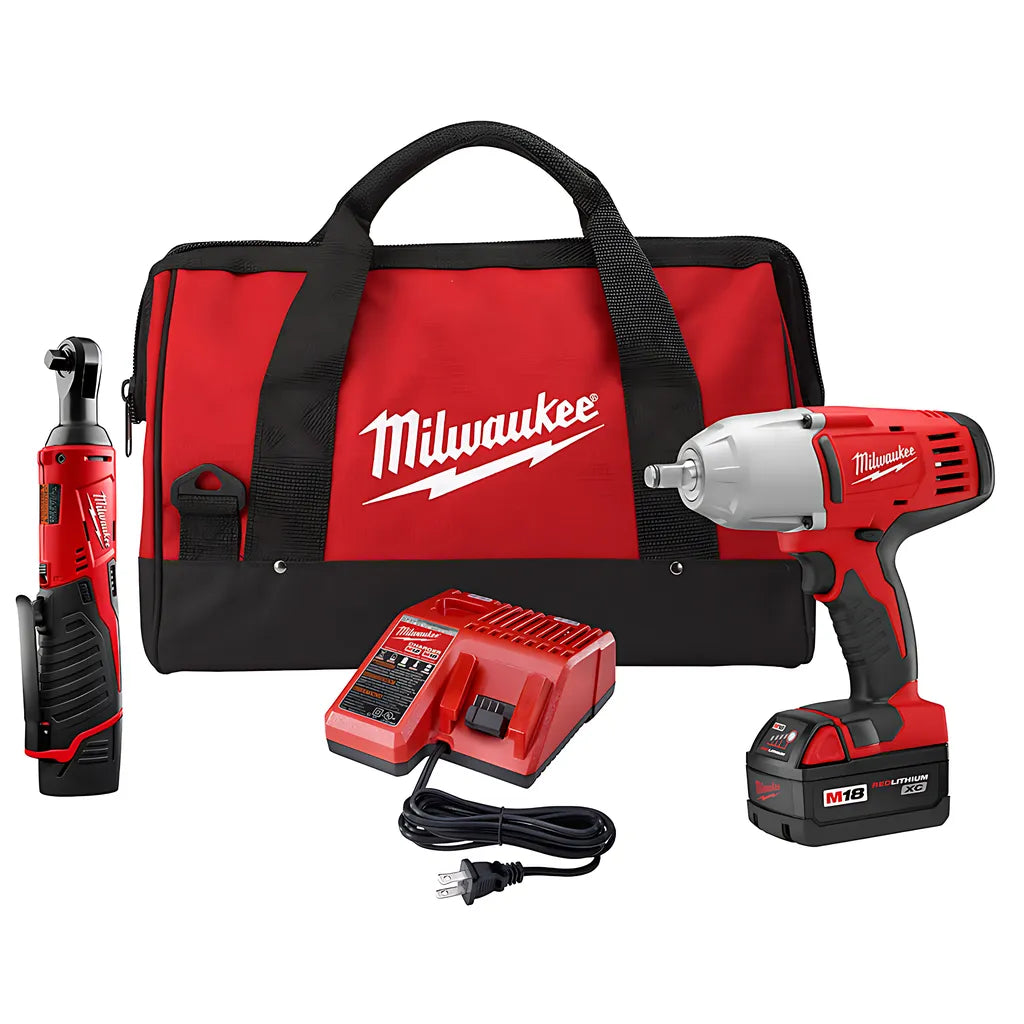 M18 2-Tool Combo Kit-Milwaukee-2663-22R-9709