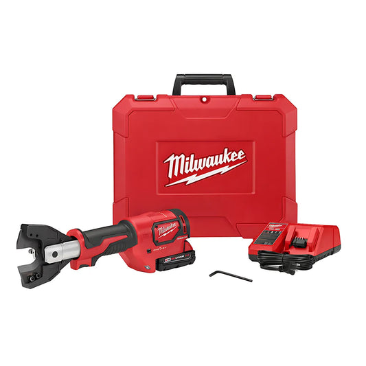 M18 Force Logic Cable Cutter Kit With 750 Mcm Cu Jaws-Milwaukee-2672-21-9863