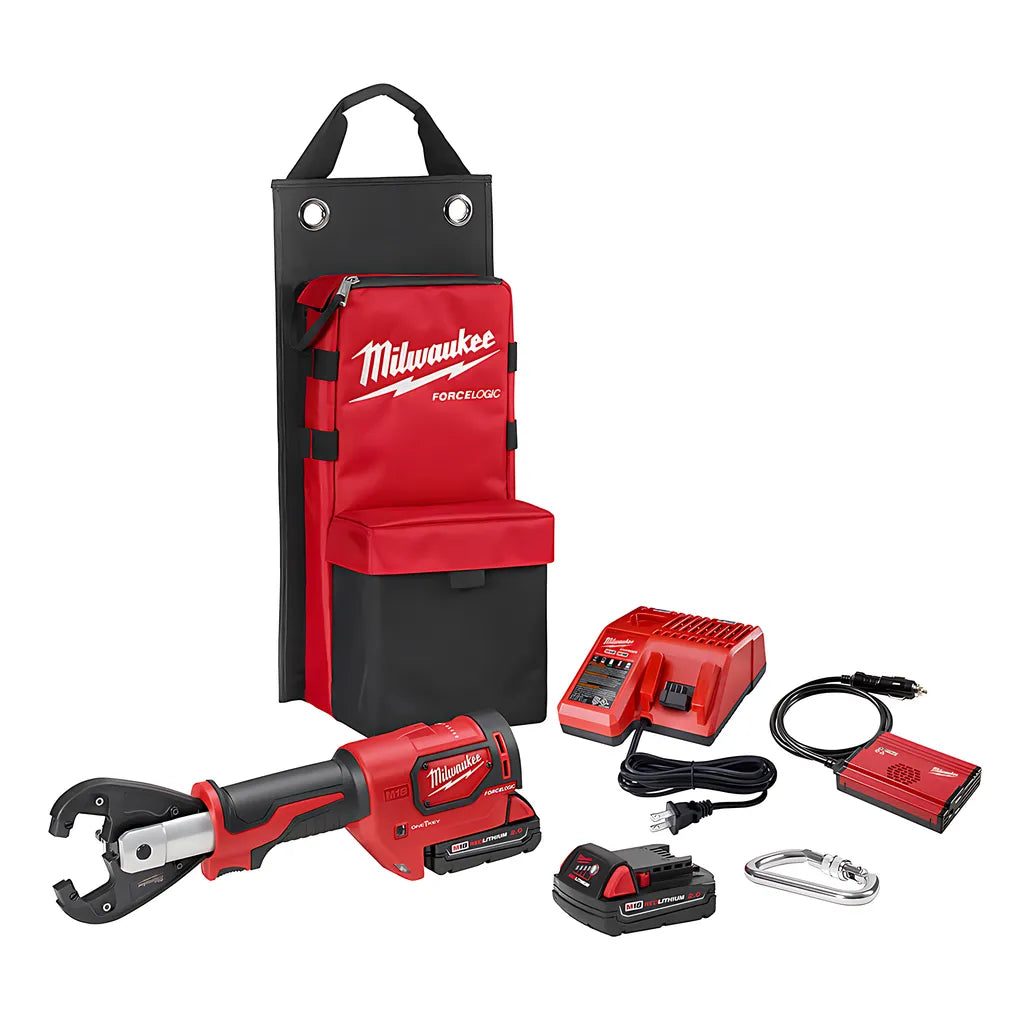 M18 Force Logic 6T Utility Crimping Kit With Kearney Grooves-Milwaukee-2678-22K-9981