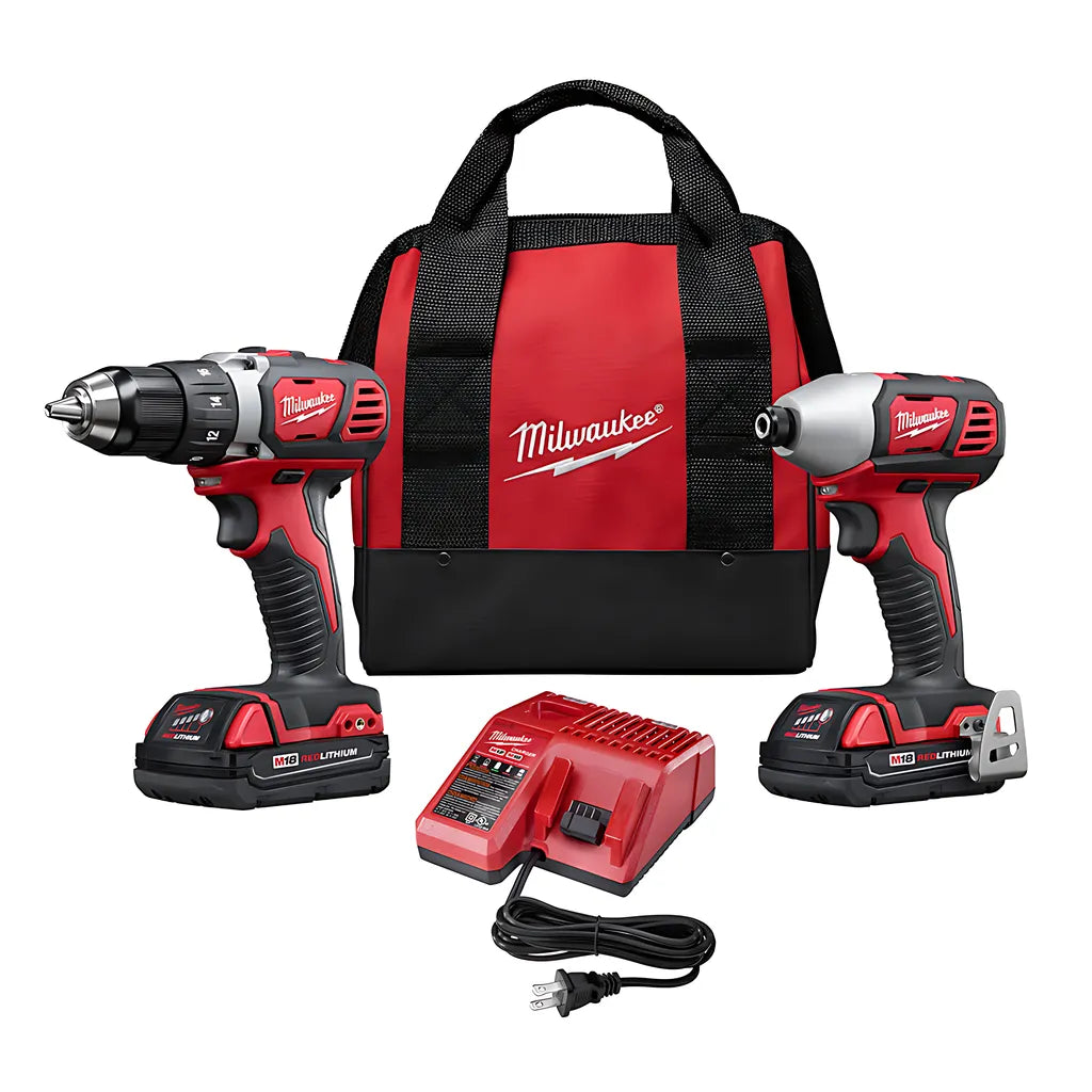 M18 Cordless Lithium-Ion 2-Tool Combo Kit-Milwaukee-2691-22-9818