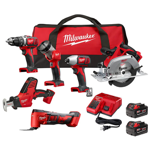 M18 6-Tool Combo Kit-Milwaukee-2691-26-9743