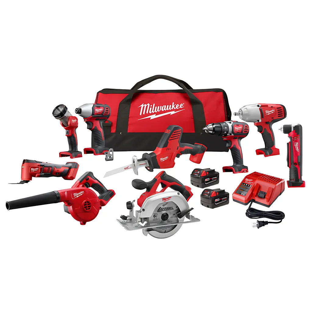 M18 9-Tool Combo Kit-Milwaukee-2695-29-9747