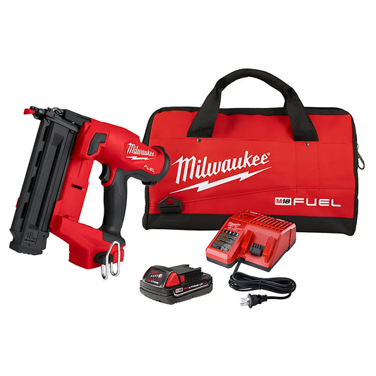 M18 Fuel 18 Gauge Brad Nailer Kit-Milwaukee-2746-21CT-9396