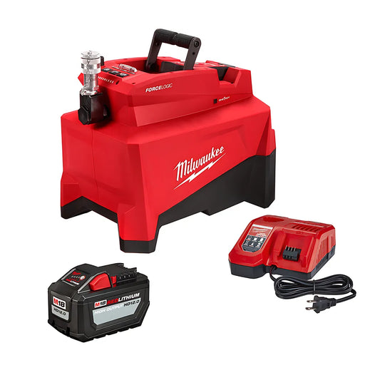 M18 Force Logic 10,000Psi Hydraulic Pump Kit-Milwaukee-2774-21HD-9835